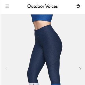 Outdoor Voices 7/8 Dipped Legging